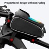 Bike Frame Bag Splash Proof Bike Pouch Bag Touch Screen