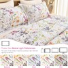 QSH 100% Cotton Quilt King Size Bedding Set (110"x98") 3Pcs