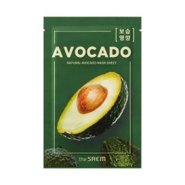 The Saem 1+1 The Saem Natural Mask Pack 1 sheet Centella asiatica Cucumber Rice Avocado Tea Tree 5 types Choose 1 4074684 Tea Tree / 1+1 더샘 내추럴 마스크팩 1매 병풀오이쌀아보카도티트리 5종 택 1 4074684 티트리