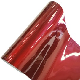 High Gloss Dark Wine Red Burgundy Vinyl Car Wrap Air Release with PET Liner (2FT x 5FT)