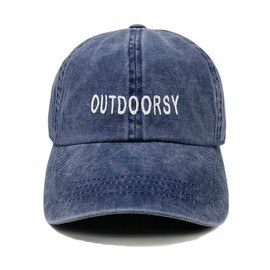 Funky Junque - Sombrero para papá, Outdoorsy - Navy, One Size