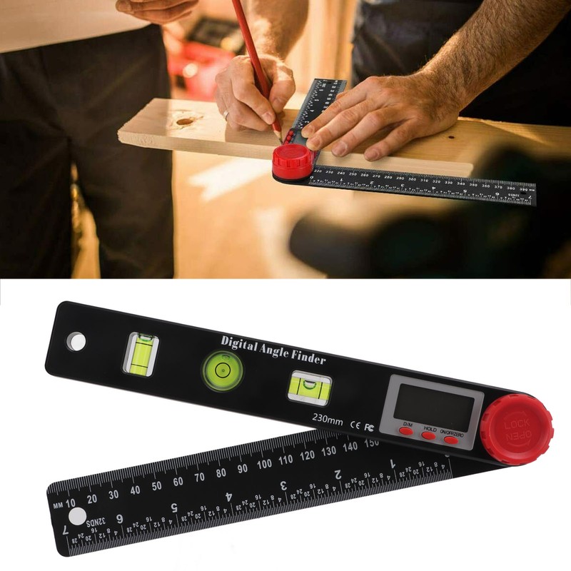 4 in 1 Digital Display Angle Ruler Multifunctional Angle Protractor
