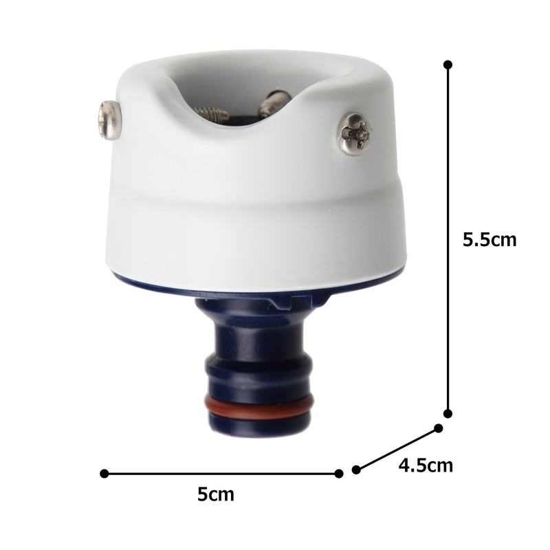 Iris Ohyama Hose Parts Faucet Socket Marine Blue SGP-1