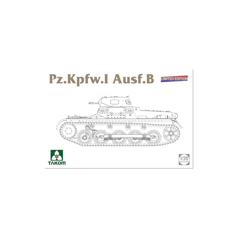 TAKOM 1/35 German No. 1 Tank B Plastic Model TKO2145B
