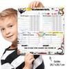 TOBJA Children's Magnetic Reward Board - Graffiti Design with Owl