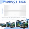 Juexica Aquarium Acrylic Canopy Set 29 x 11.38 x 0.28