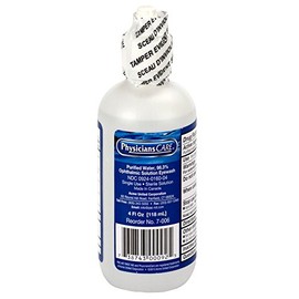PhysiciansCare by First Aid Only 7-006 Eye Wash Solution, 4 oz Bottle