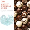 50pcs Chocolate Paper Cups - Truffle Wrappers -Chocolate Wrapper Cups
