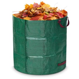 NKAKTSU Garden Bag, Freestanding Gardening Bag, Large Capacity, 8.7 gal (272 L/ 400 L/ 500 L), Foldable, Large, Reusable, Fallen Leaves, Branches, Grass Collecting, Gardening, Garbage Collecting