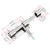 3inch Barrel Bolt Latch, Sliding Door Latch Lock, 304 Stainless