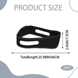 TYVOM Anti Snoring Chin Straps, Adjustable Anti Snoring Device Comfortable Stop Snoring Aids Effective Anti Dry Mouth Chin Strap for Men Women Enhanced Night Sleep Snoring Solution