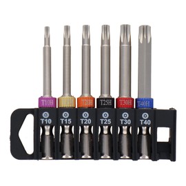 Sankyo Corporation TCT-665 Trad 6 pcs. Torx Screw Bit Set, 2.6 inches (65 mm)