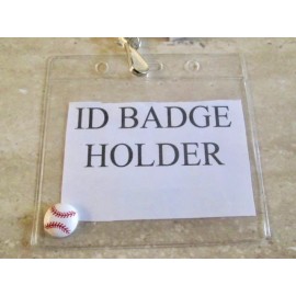 Unbranded LANYARD ID BADGE HOLDER BASEBALL, NURSE,OFFICE,M