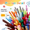 Caydo 100 Pieces Jade Pink Pipe Cleaners Craft Supplies Flexible