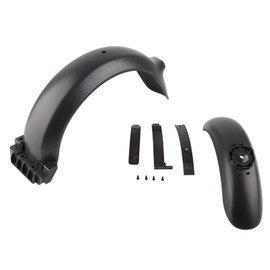 2 Pcs Electric Scooter Front Rear Wheel Mudguards ABS Fender Mudguard Replacement for Ninebot F30 Electric Scooter