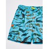 Hatley - Pantalones Cortos para niños, Reptiles Rambuncciosos, 5 Años