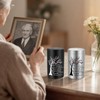 SOITIS Set of 4 Small Urns for Human Ashes Keepsake,