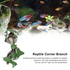 Airshi Reptile Corner Branch, Strong Suction Simulation Climbing Terrarium Plant
