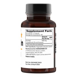 Naringin 500 Mg Cpsulas Vegetales 90 Cpsulas