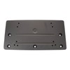 Front License Plate Bracket Black Compatible with 2018-2023 Land Rover