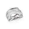 Diamond Treats 925 Sterling Silver Rings for Women with Cubic