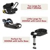 YOREPEK Padded Stroller Travel Bag for Airplane, Compatible with Doona