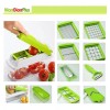 A&D Cortador Rallador Verdura Slicer Dicer + Afilador Cuchillos
