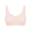 Susa Bra without underwire, minimiser bra with lace attached to