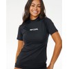 RIP CURL Womens Classic Surf Short Sleeve Rash Vest Top