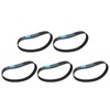 5Pcs Transmission Rubber Belt Industrial 255 Aluminum Sawing Cutting Machine