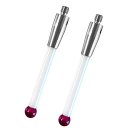 FUZIDDN 2Pcs CMM Touch Probe Stylus For Renishaw A-5000-3709 Test Probes Leads 50mm Ball Ceramic Stem - 6mm Ball