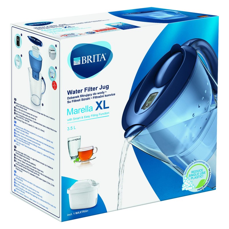 Brita Marella filter carafe (Blue)