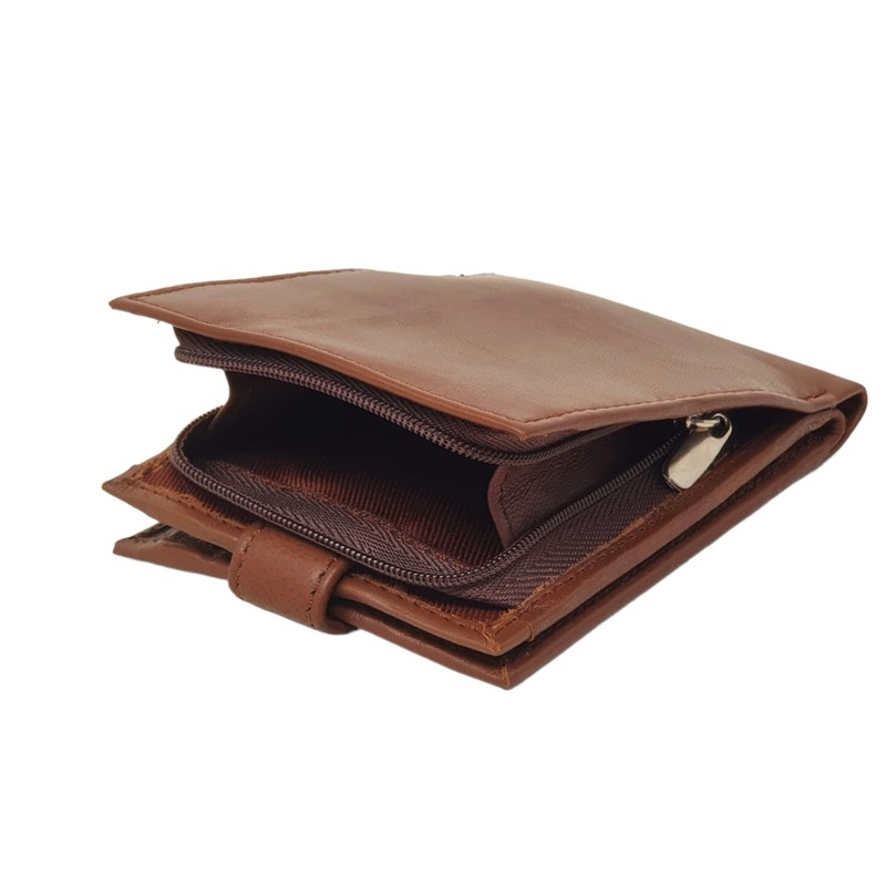RAS WALLETS Mens RFID Blocking Soft Genuine Leather Bifold Wallet