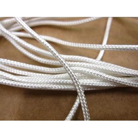 WedDecor 2mm' 20m Replacement Curtain Track Cord-for Use with Swish Harrison Drape, Nylon, White