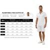 MLANM Men's 2 Piece Outfit Summer Short Sleeve Button Down