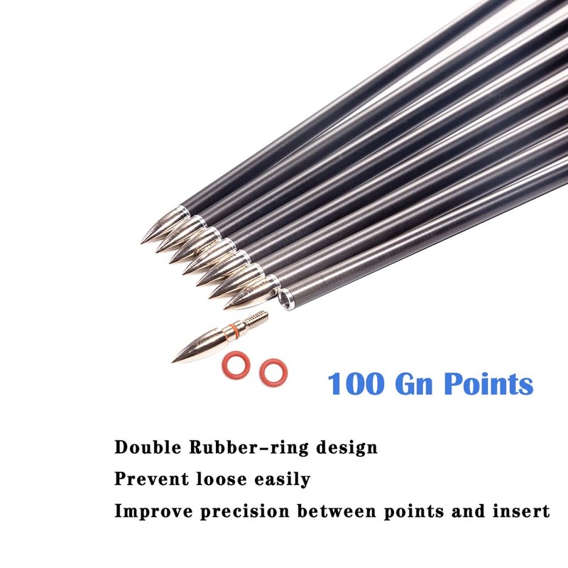 QunYing Archery Carbon Arrow 28 29 30 inch 300 340