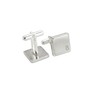 Square Cufflinks with ‘8’ Engraved - 8th Anniversary