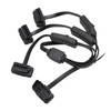 OBDII Flat Noodle Cable 16 Pin 1 in 3 Splitter
