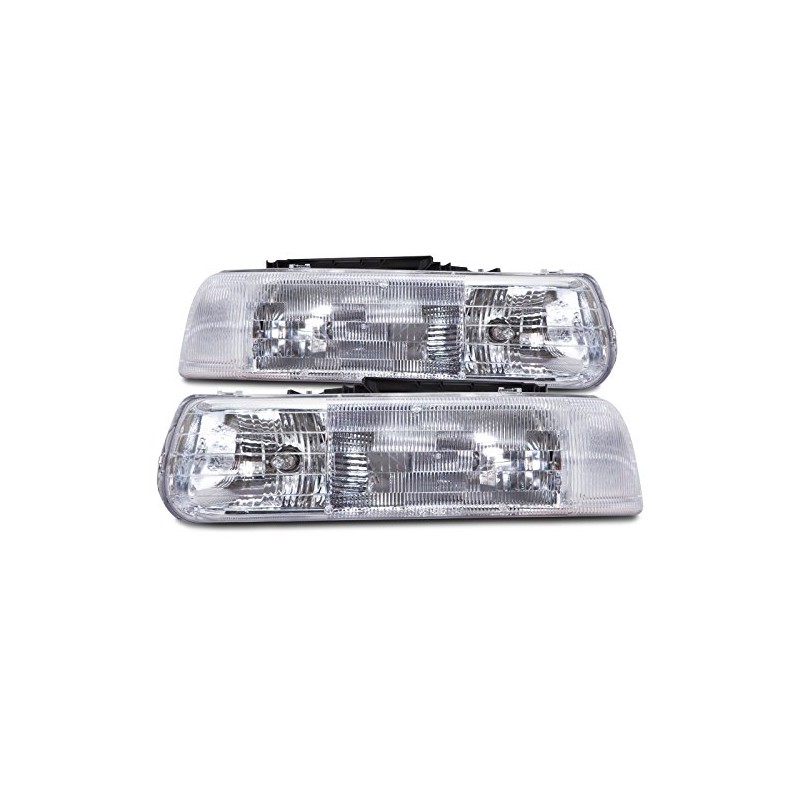 HEADLIGHTSDEPOT Halogen Left and Right Headlights Pair Compatible with Winnebago