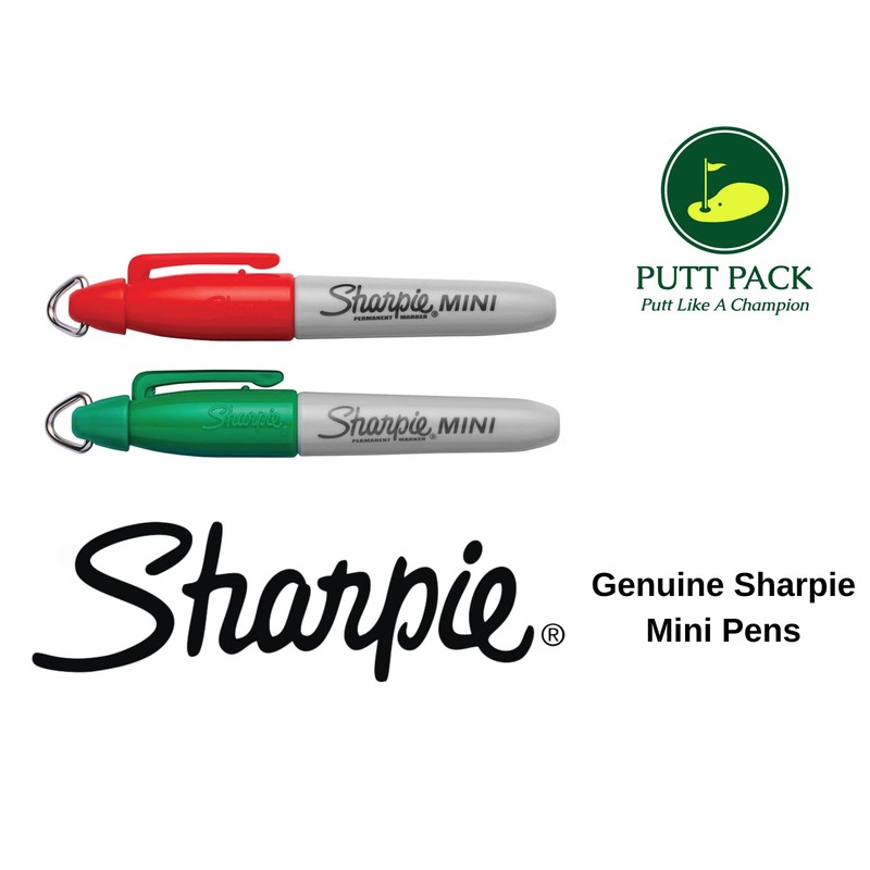 The PUTT PACK DOUBLE DIVOT PACK - Red & Green