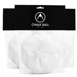 Psychi | Ultimate Grip Rock Climbing Bouldering Chalk Ball | Grip Strengthener for Rock Climbing, Bouldering, Gymnastics, Weightlifting & more - Lasting Absorbent Sports Chalk For Your Gym Bag (x3)