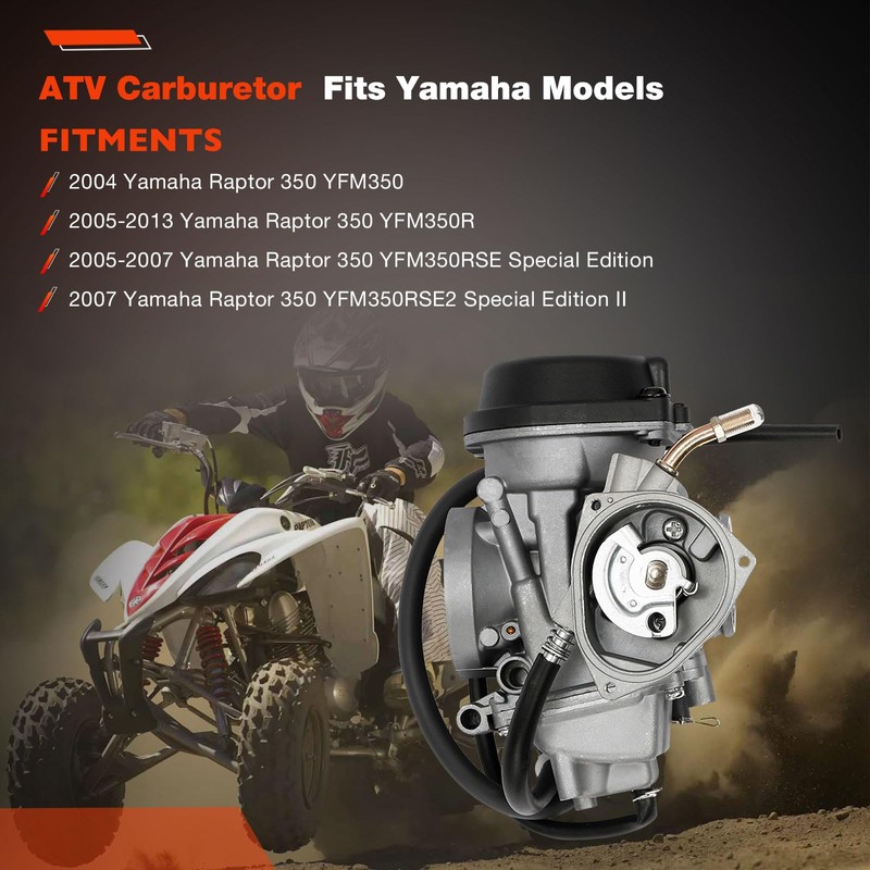 YFM350 Carburetor Fits 2004-2013 Yamaha Raptor 350 YFM350 Carb YFM350R