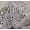 Metal Silver Moonstar Heart Hip Mix Nail Sticker, 1 Piece, Single / 메탈 실버 문스타 하트 힙 믹스 네일스티커, 1개, 단일