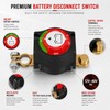 Top Post Battery Disconnect Switch for 12–48V Systems – 250A