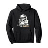 I Came for the Snacks Funny Wolf Pullover Hoodie