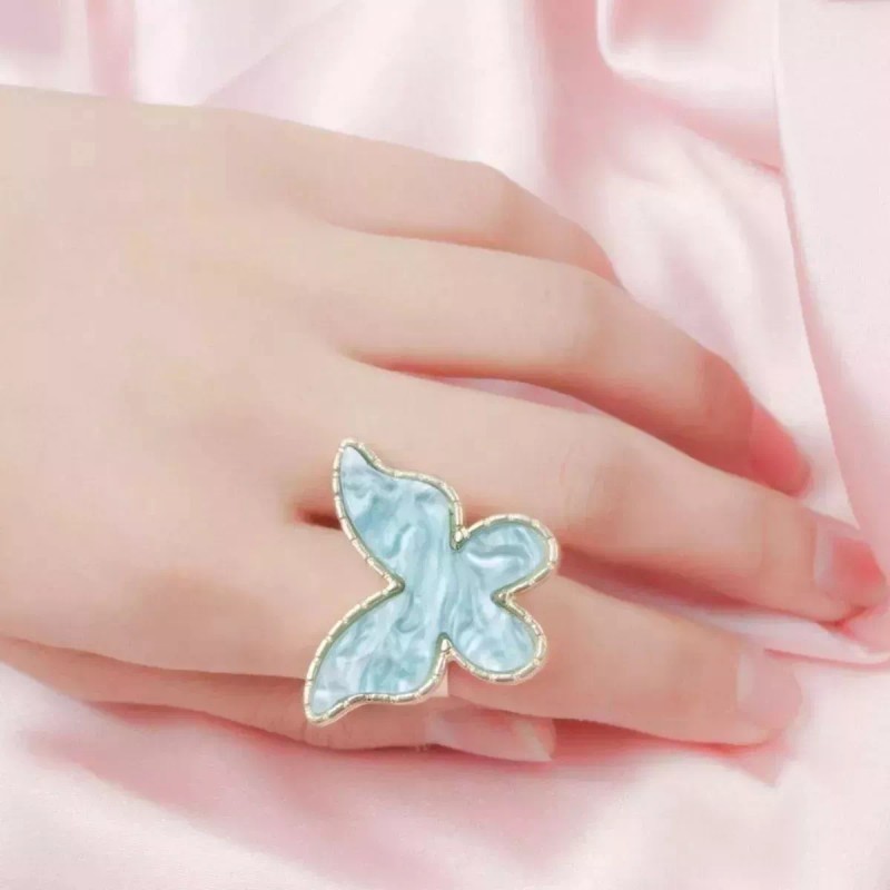 Veraly 3 Anillos Pegamento Extensión De Pestañas Piedra Jade