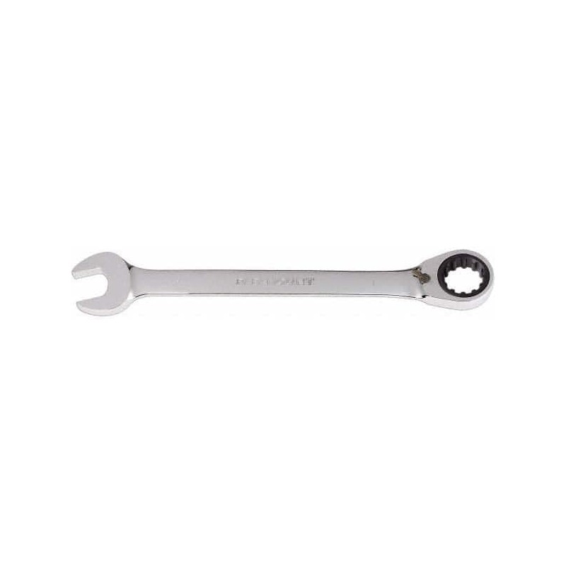 Paramount 1" Combination Reversible Ratcheting Spline Wrench, 12-11/16" Length