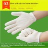 12 Pairs White s, Heavy Duty Liner for Construction, BBQ