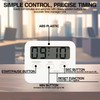 Digital Kitchen Timer Magnetic Backing Stand, Alarm LCD Timers, Timers