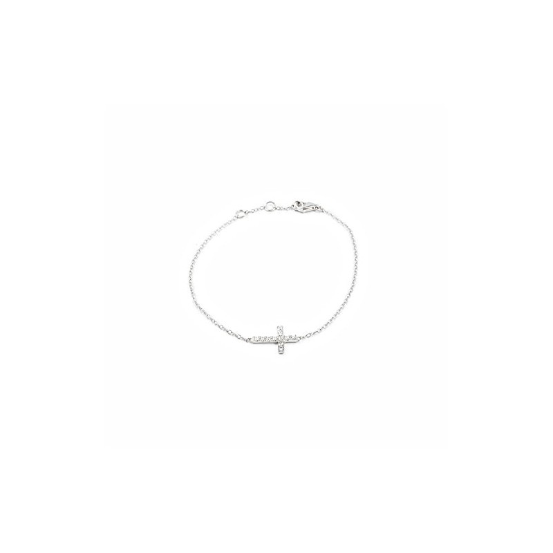 925 Sterling Silver cross bracelet